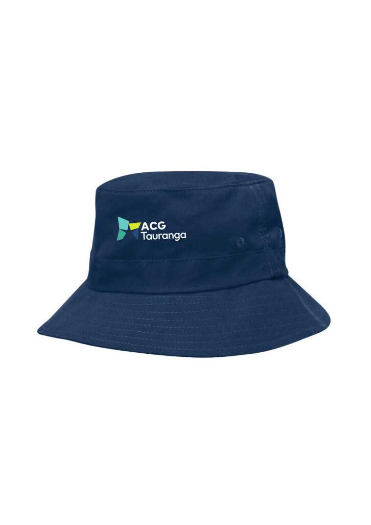 ACG Tauranga Pre-School Bucket Hat Navy