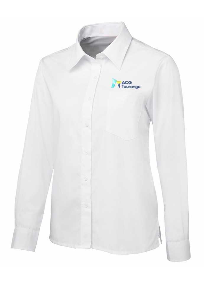 ACG Tauranga Senior Long Sleeve Shirt Fitted Blouse